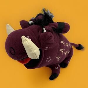 PUMBA Lion King Warthog Walt Disney Theatrical Plush Stuffed Animal Toy